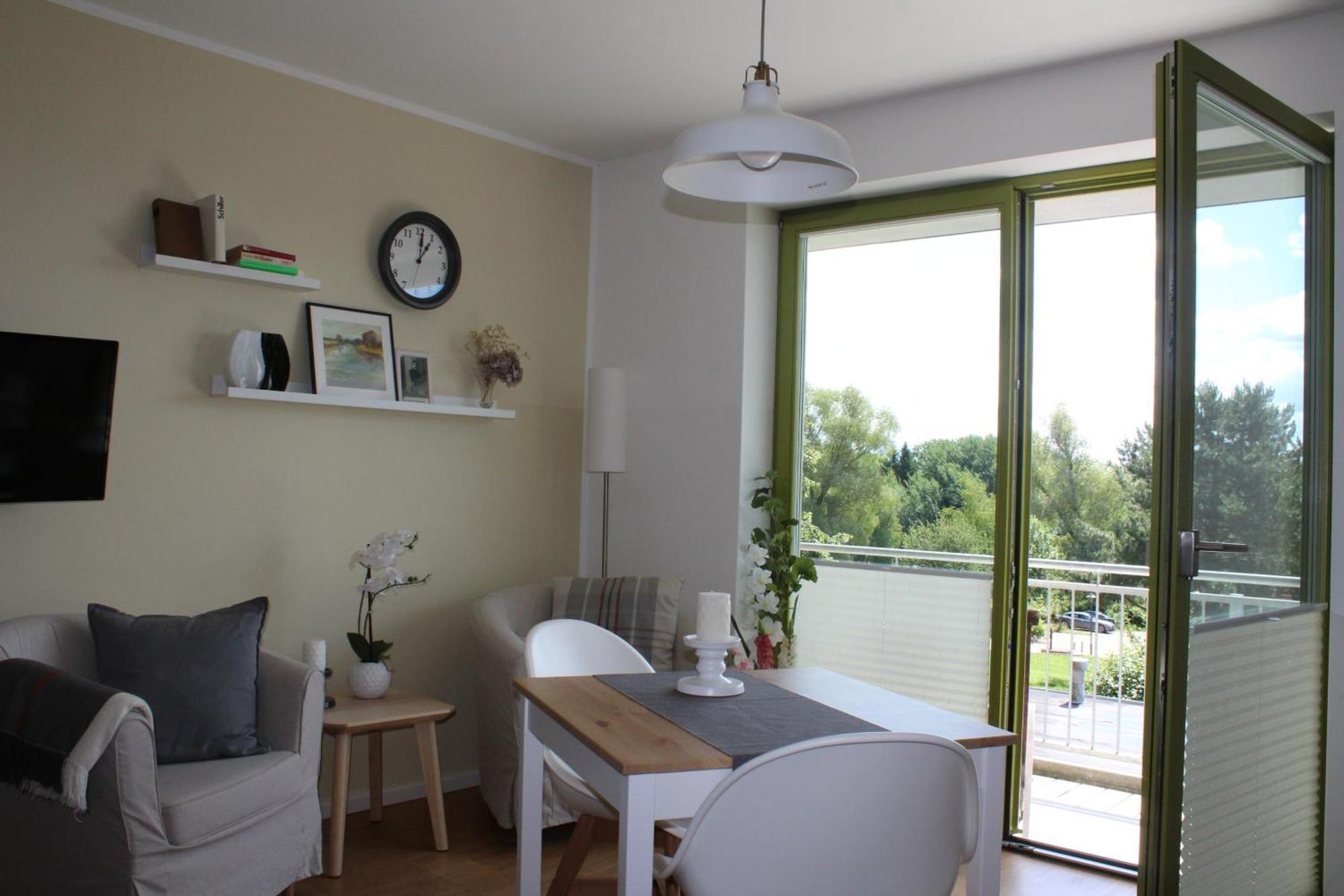 Apartamento Schwalbennest am Café Wunder Bar Bad Sulze Exterior foto