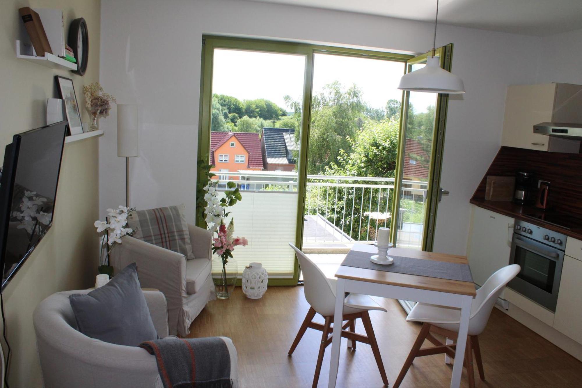 Apartamento Schwalbennest am Café Wunder Bar Bad Sulze Exterior foto